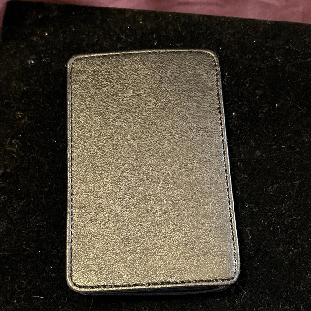 Garmin Black Leather Phone Case